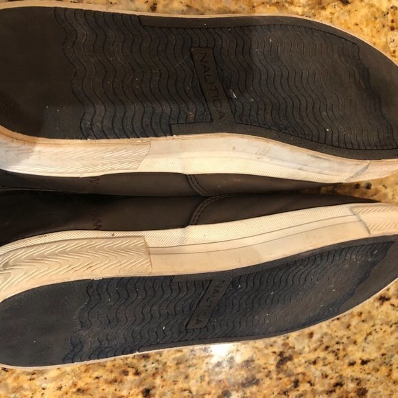 Nautica Brown leather sneakers. Barely‎ worn. Size 13 - Picture 3 of 3